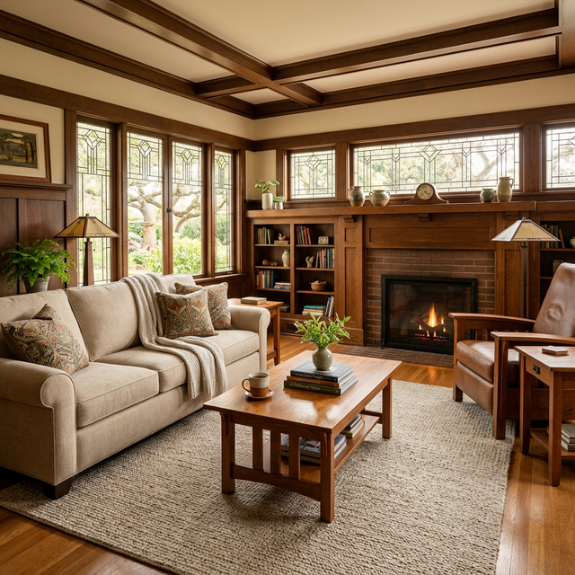 Clean Strathmore Living Room